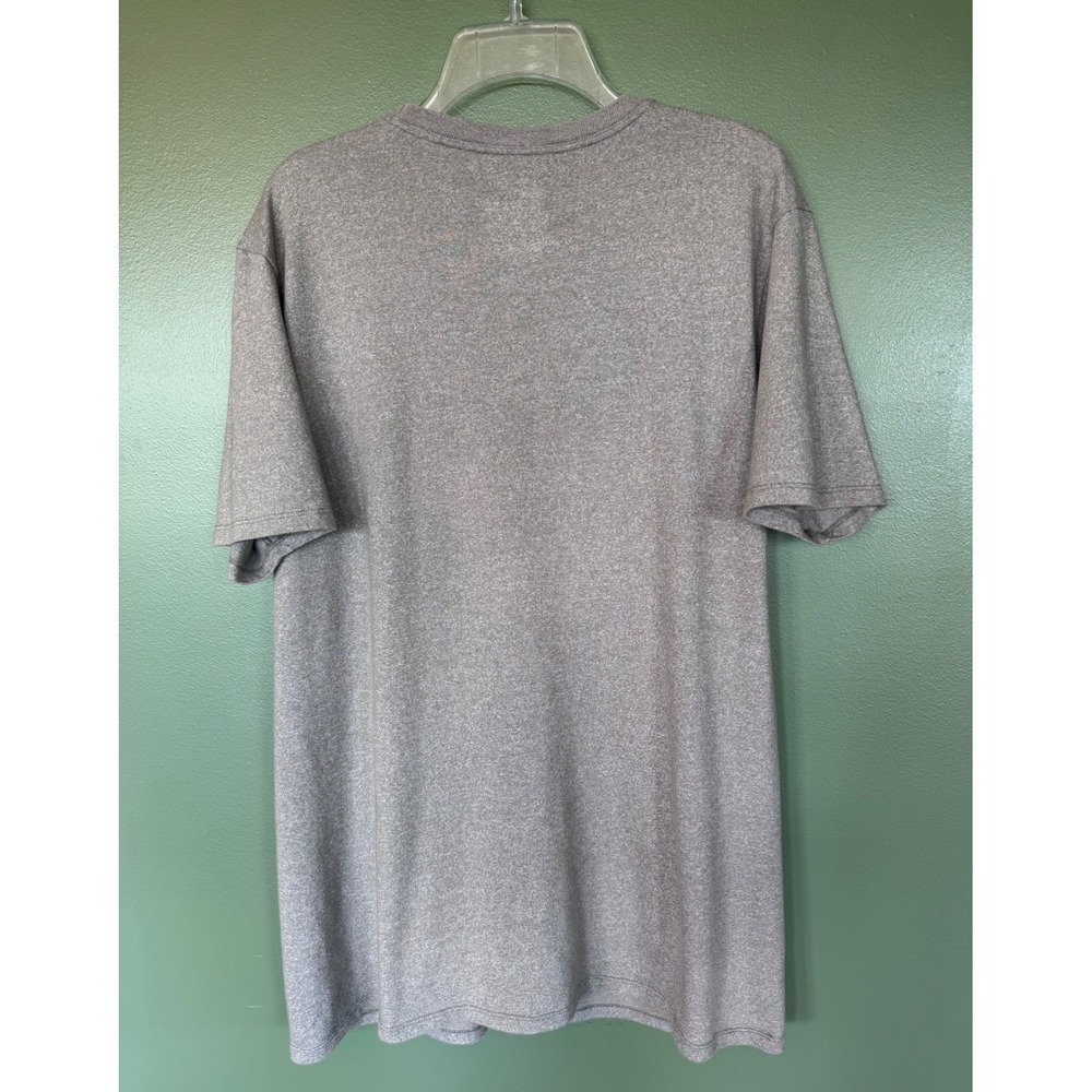 Nike Jordan UNC Tar Heels Basketball T-Shirt Mens Large Grey North Carolina - Picture 2 of 6